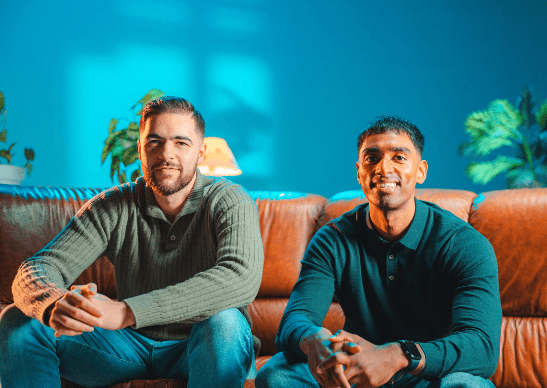Eamon and Arj, co-founders of Taxd